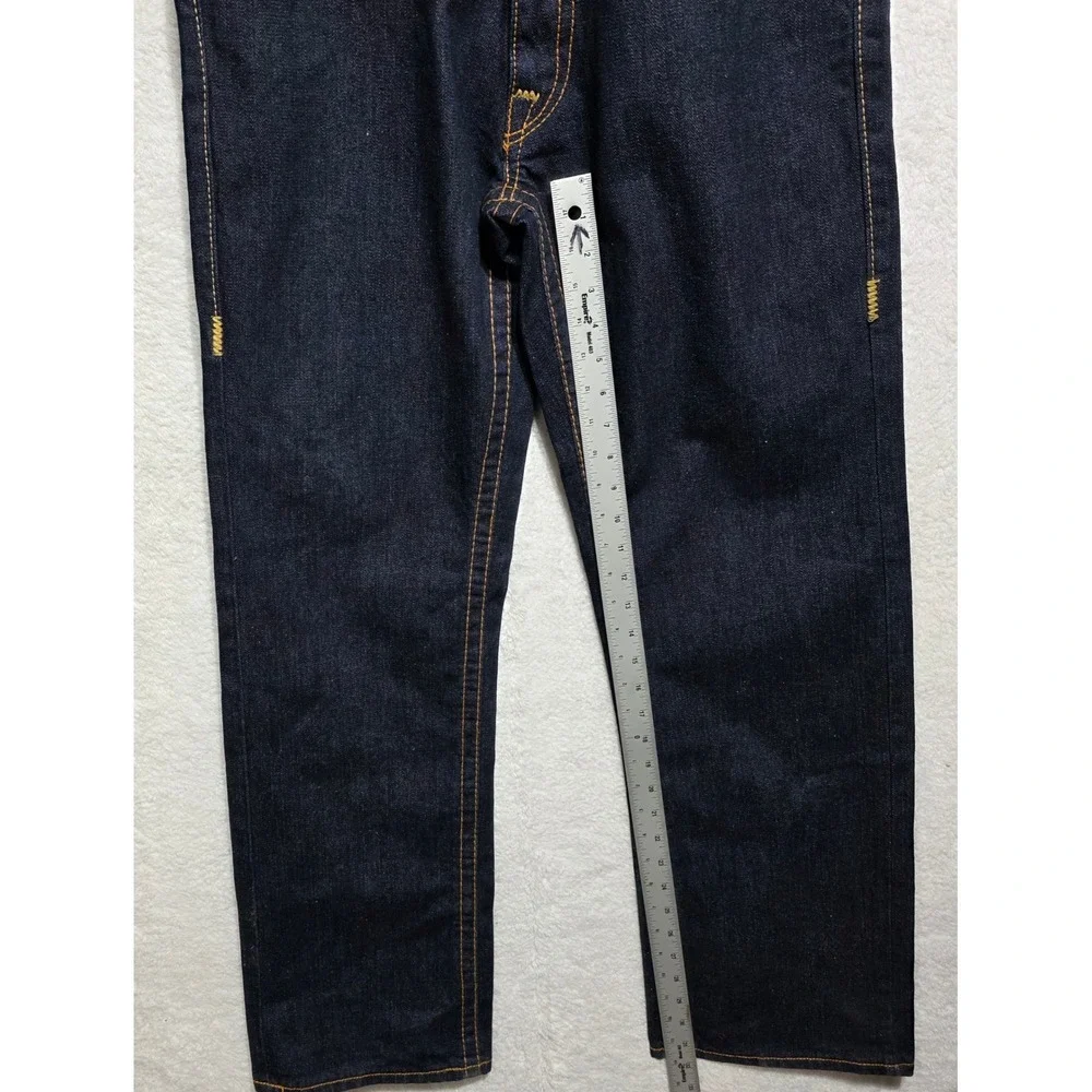 True Religion Bobby Super T Stitch‎ Dark Wash Denim Jeans Mens Size 32 Made USA
